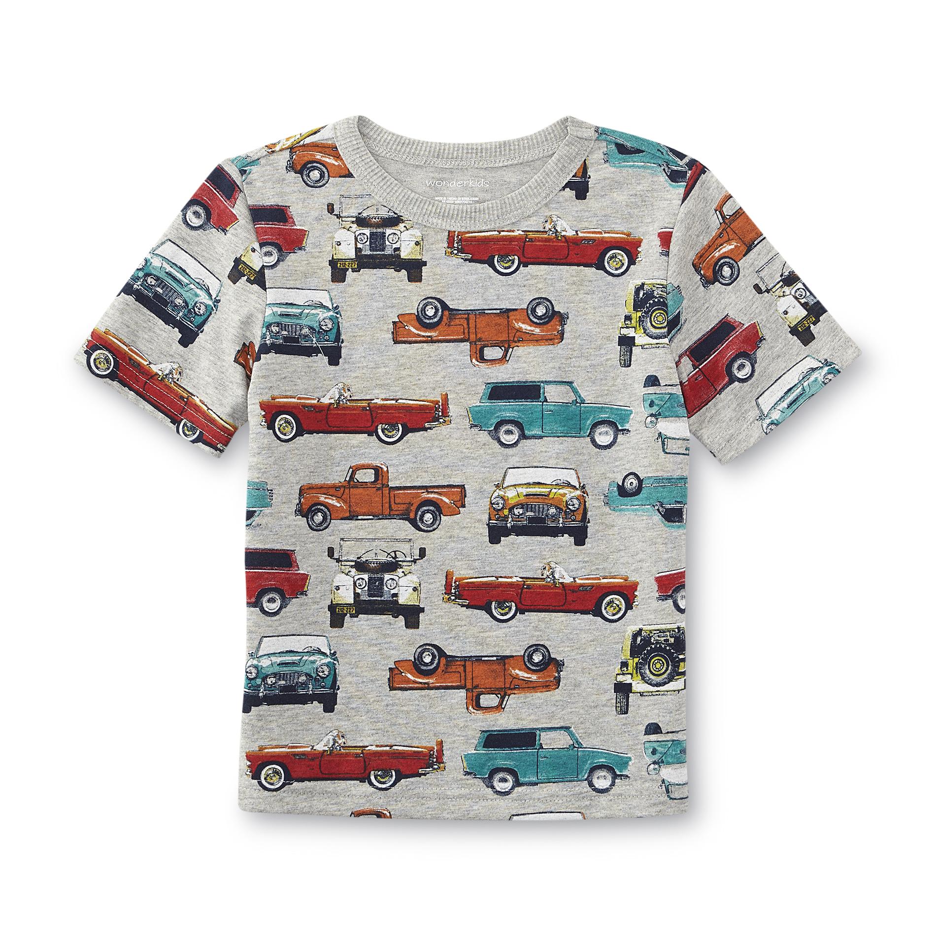 Infant & Toddler Boy's T-Shirt - Car Print