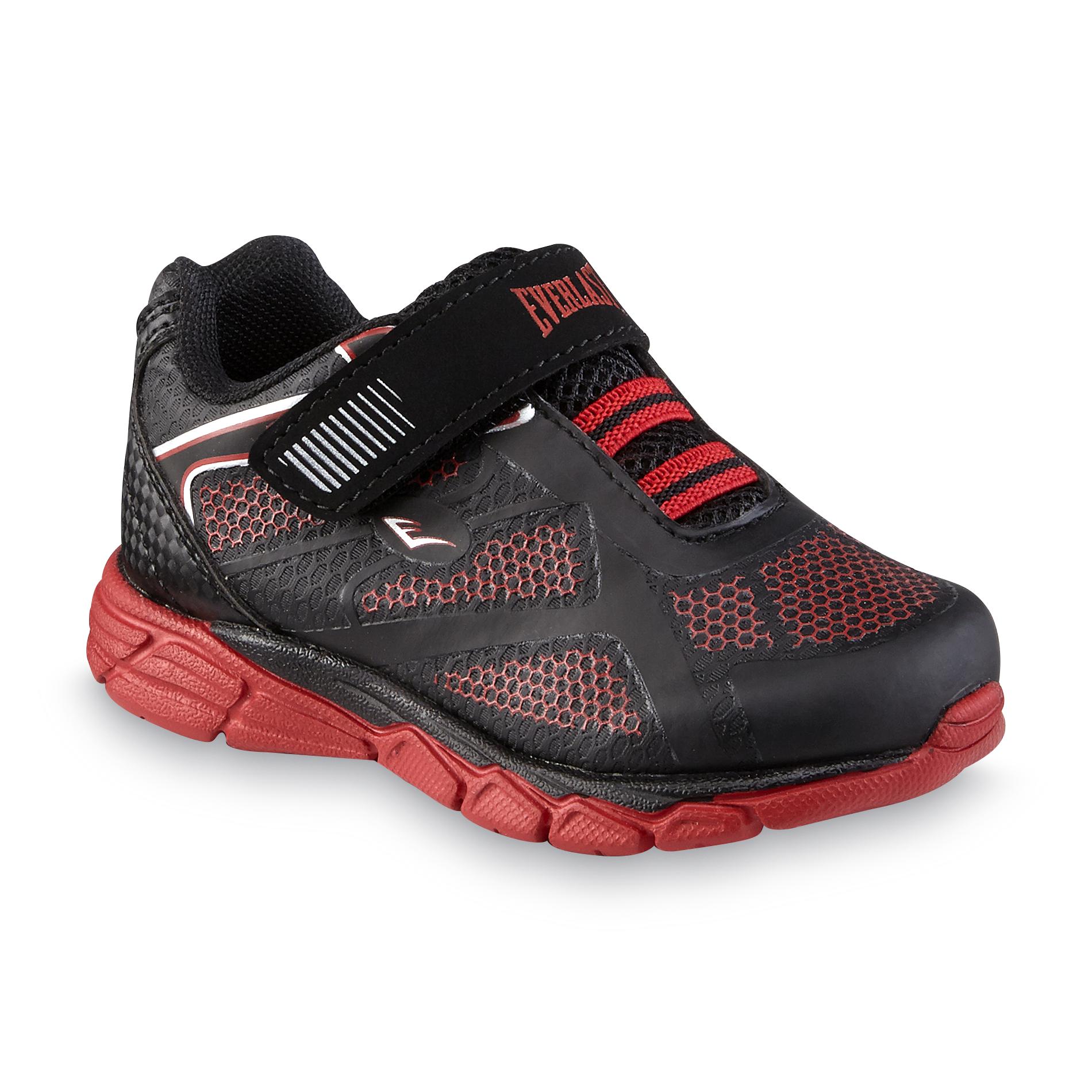 Everlast® Toddler Boy's Crestmont Black/Red Athletic Shoe Shop Your