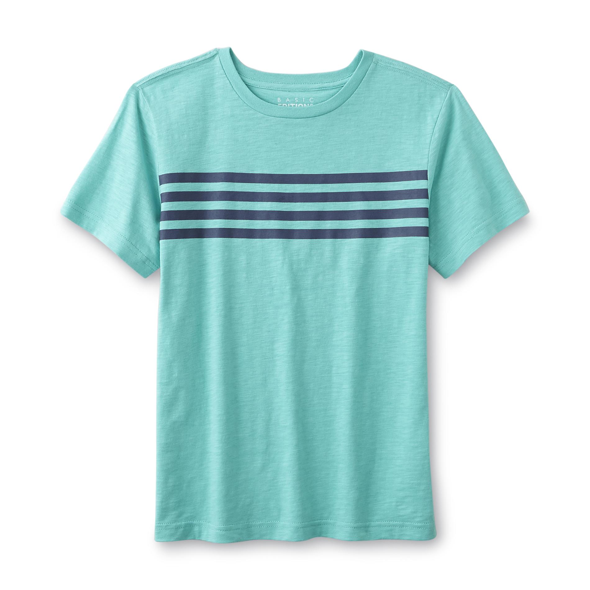 Boy's Short-Sleeve T-Shirt - Striped