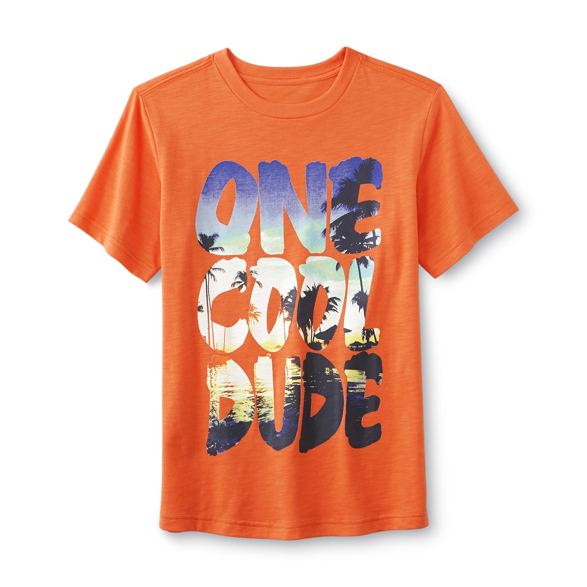 Basic Editions Boy's Graphic TShirt One Cool Dude