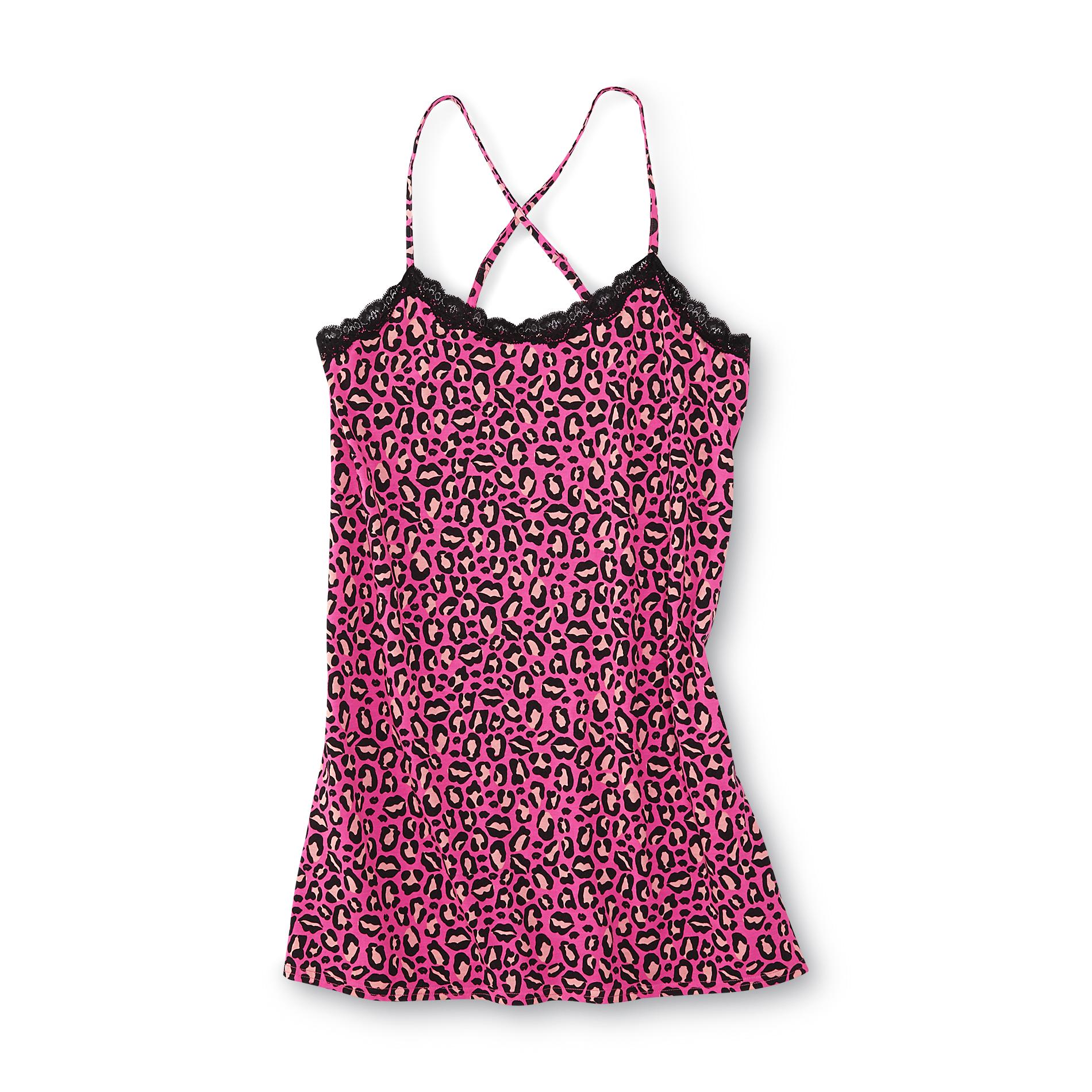 Women's Pajama Camisole - Leopard