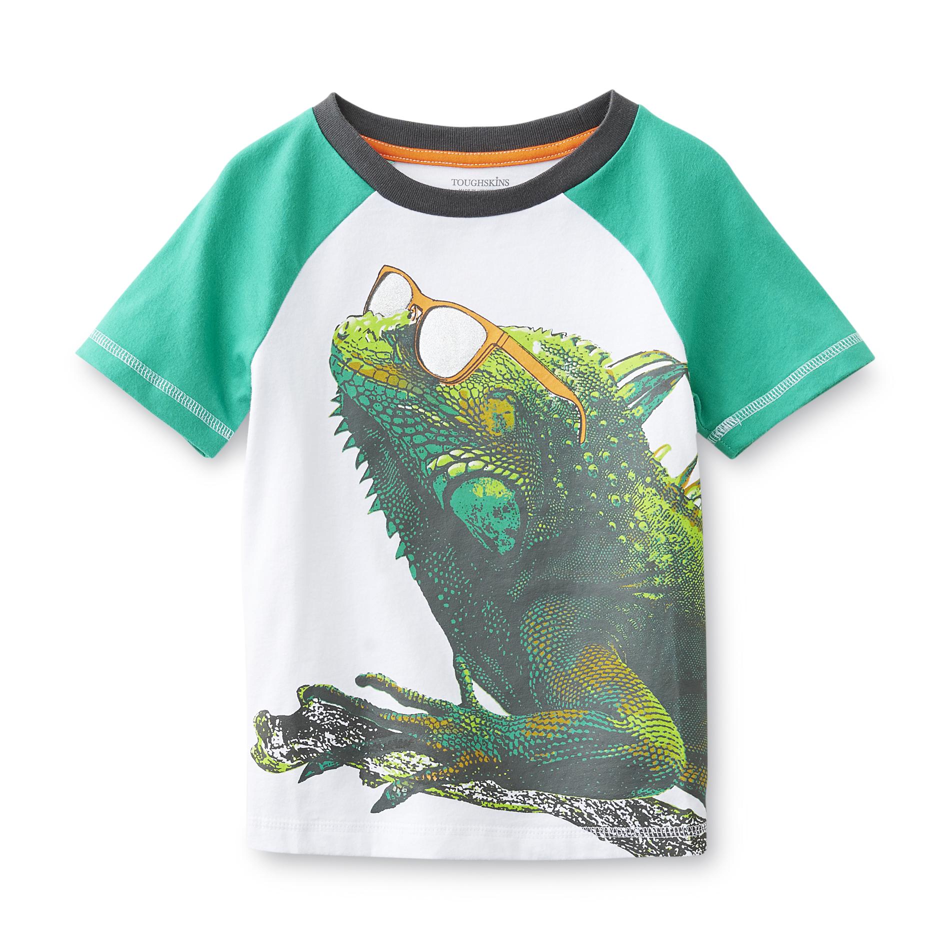 Boy's Graphic T-Shirt - Iguana