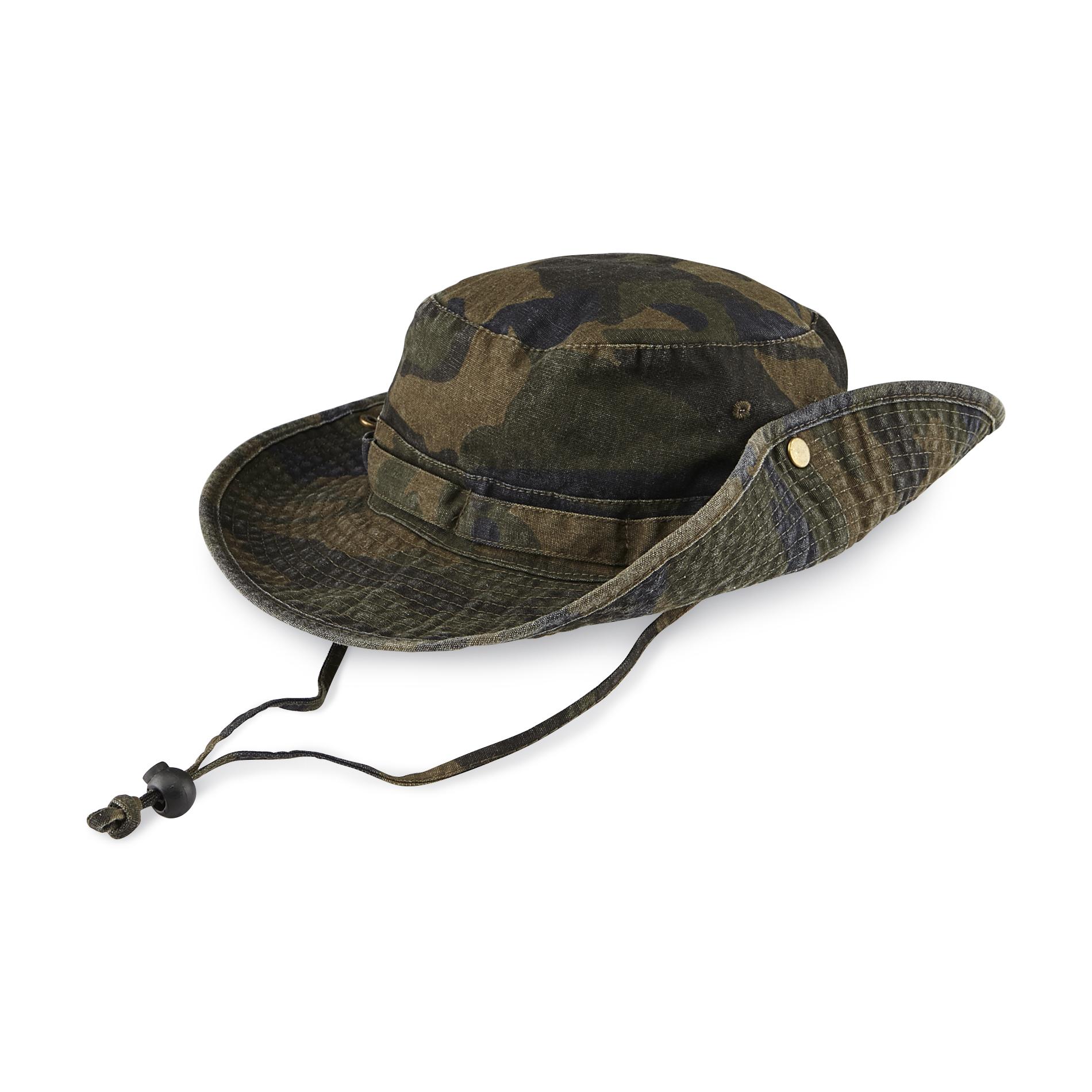 Outdoor Life Men's Packable Canvas Boonie Hat Camouflage Shop Your