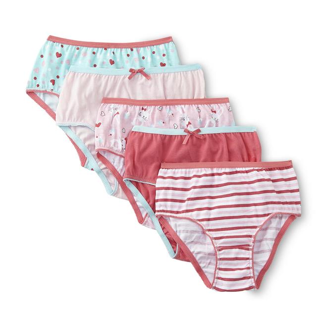 Joe Boxer Toddler Girl's 5Pack Panties