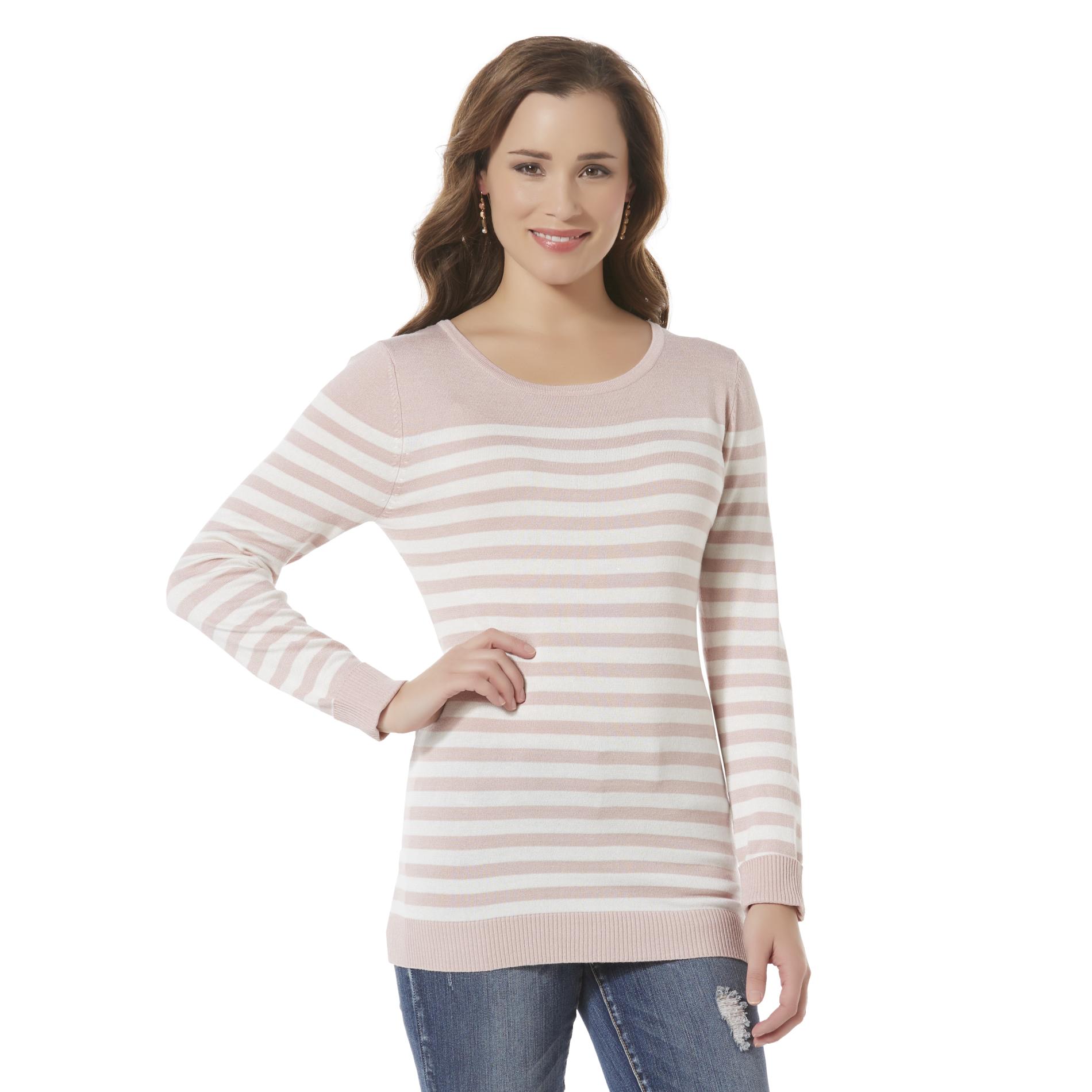 Women's Silky Sweater - Striped