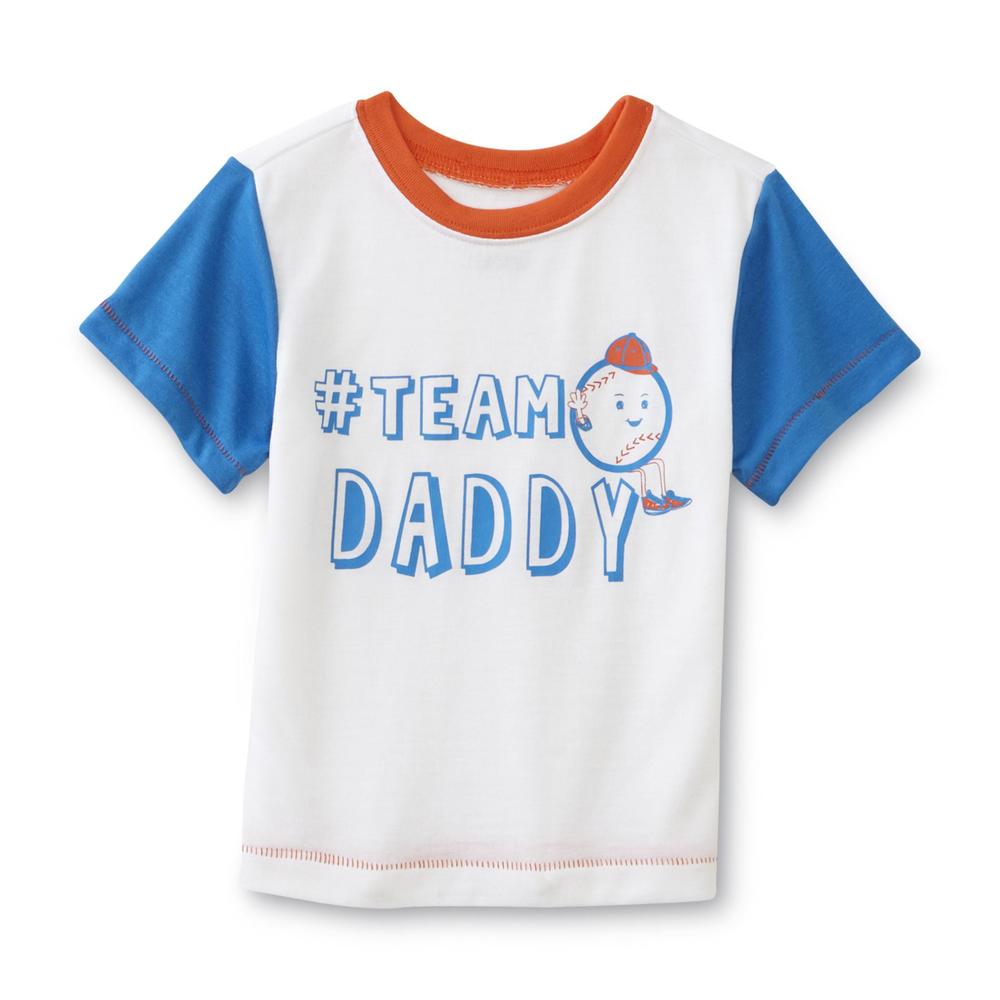 Infant & Toddler Boy's Graphic Pajama T-Shirt, Pants & Shorts - Baseball