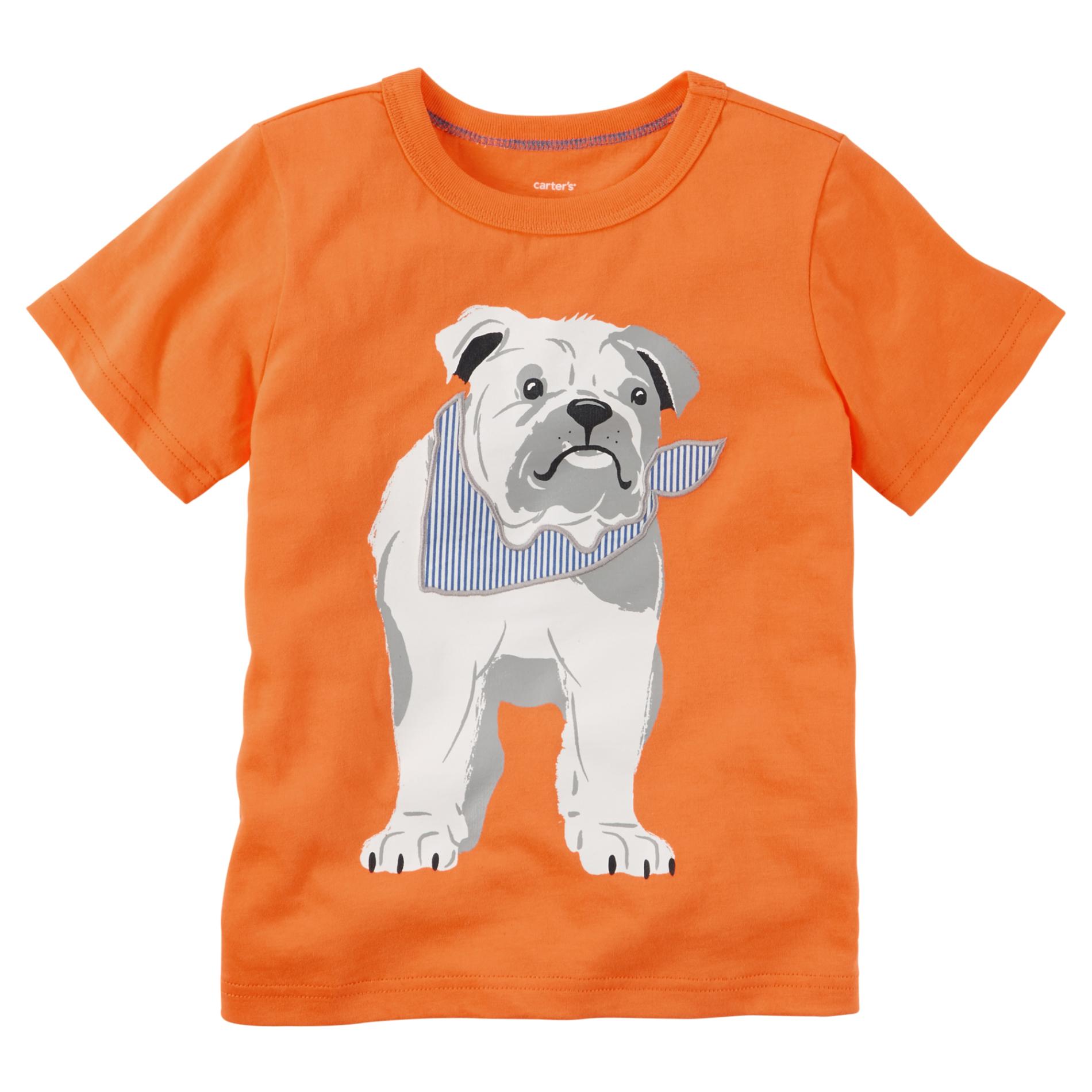 Boy's Graphic T-Shirt - Bulldog