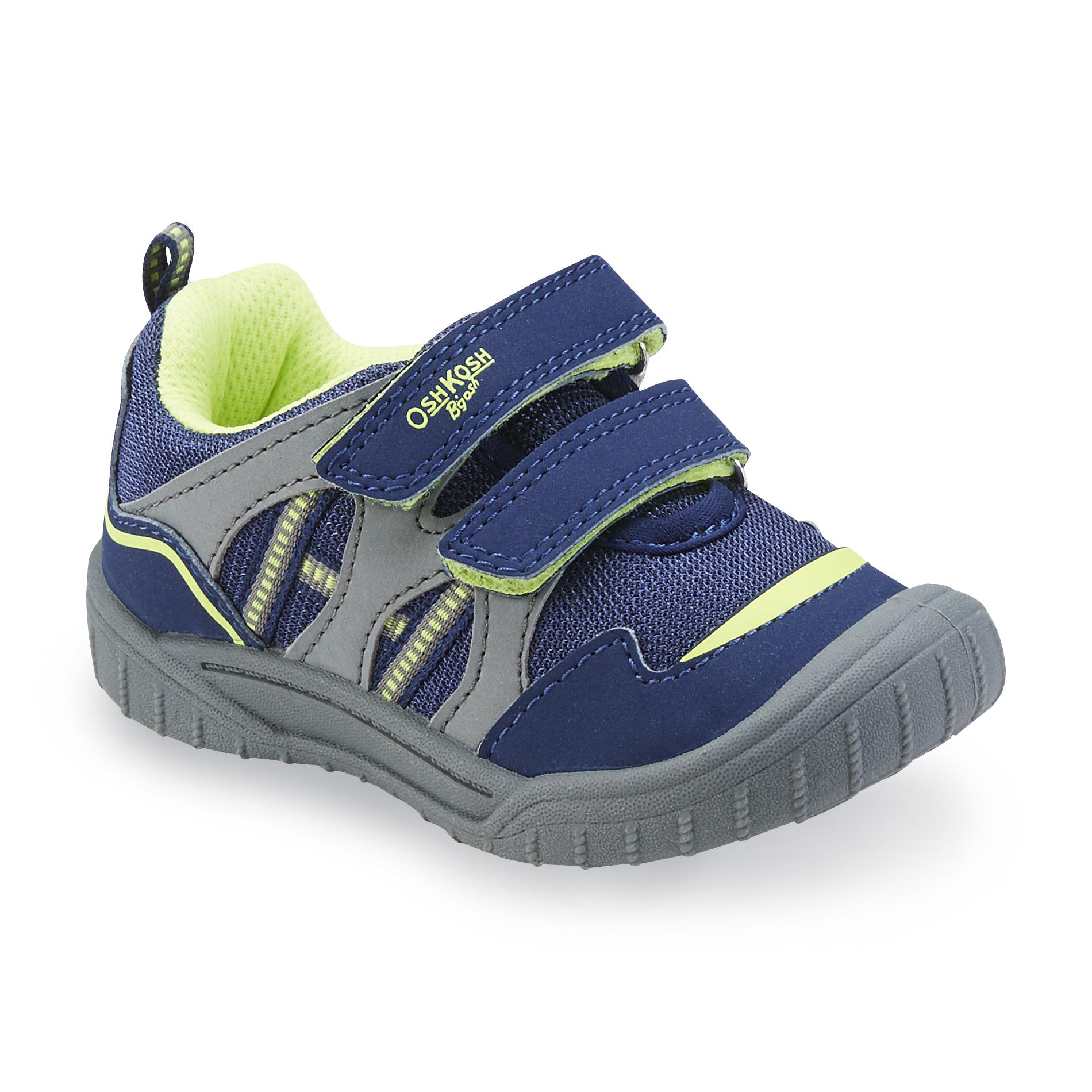 OshKosh Toddler Boy's Zula Blue/Gray Athletic Shoe - Shoes ...