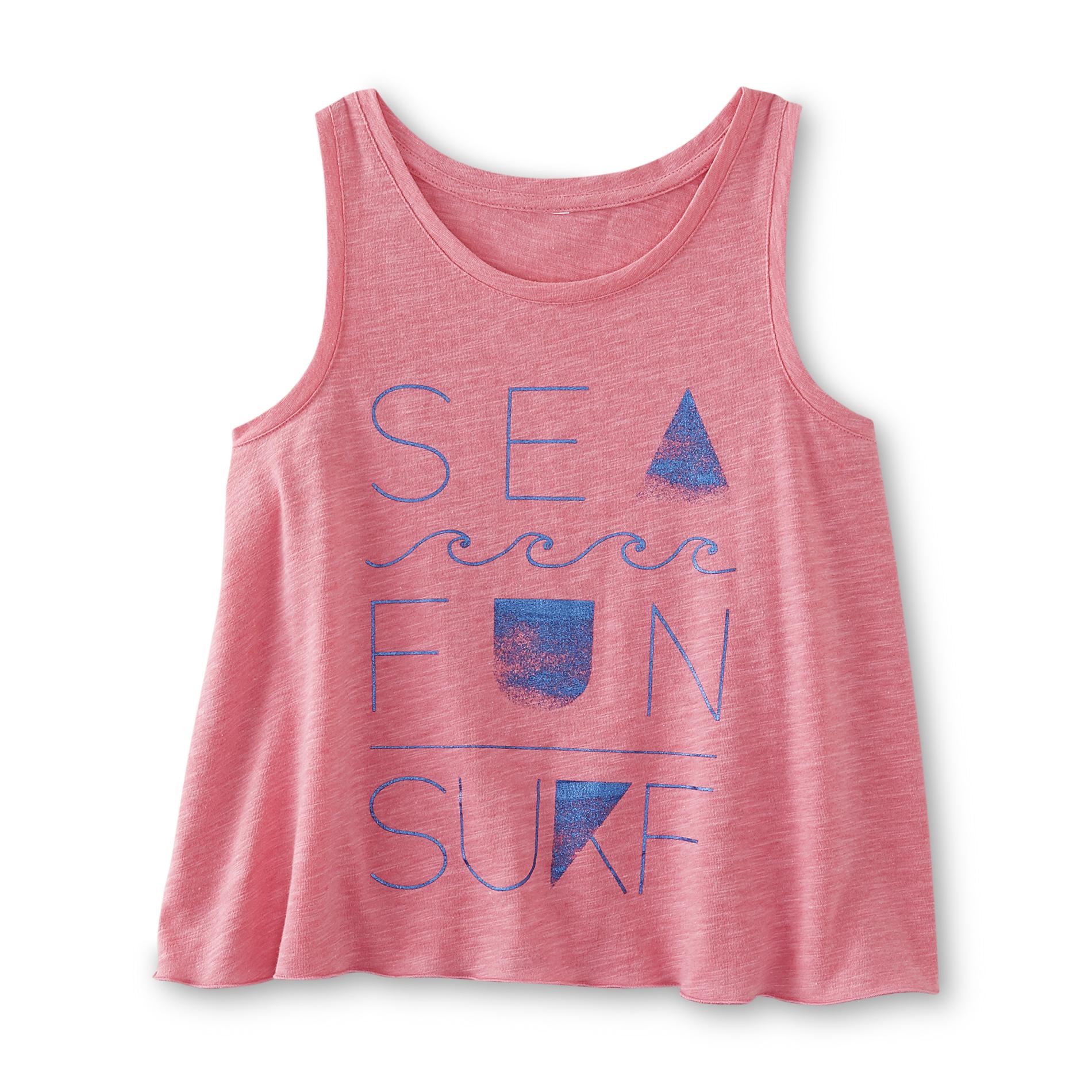 Girl's Swing Tank Top - Sea, Fun, Surf