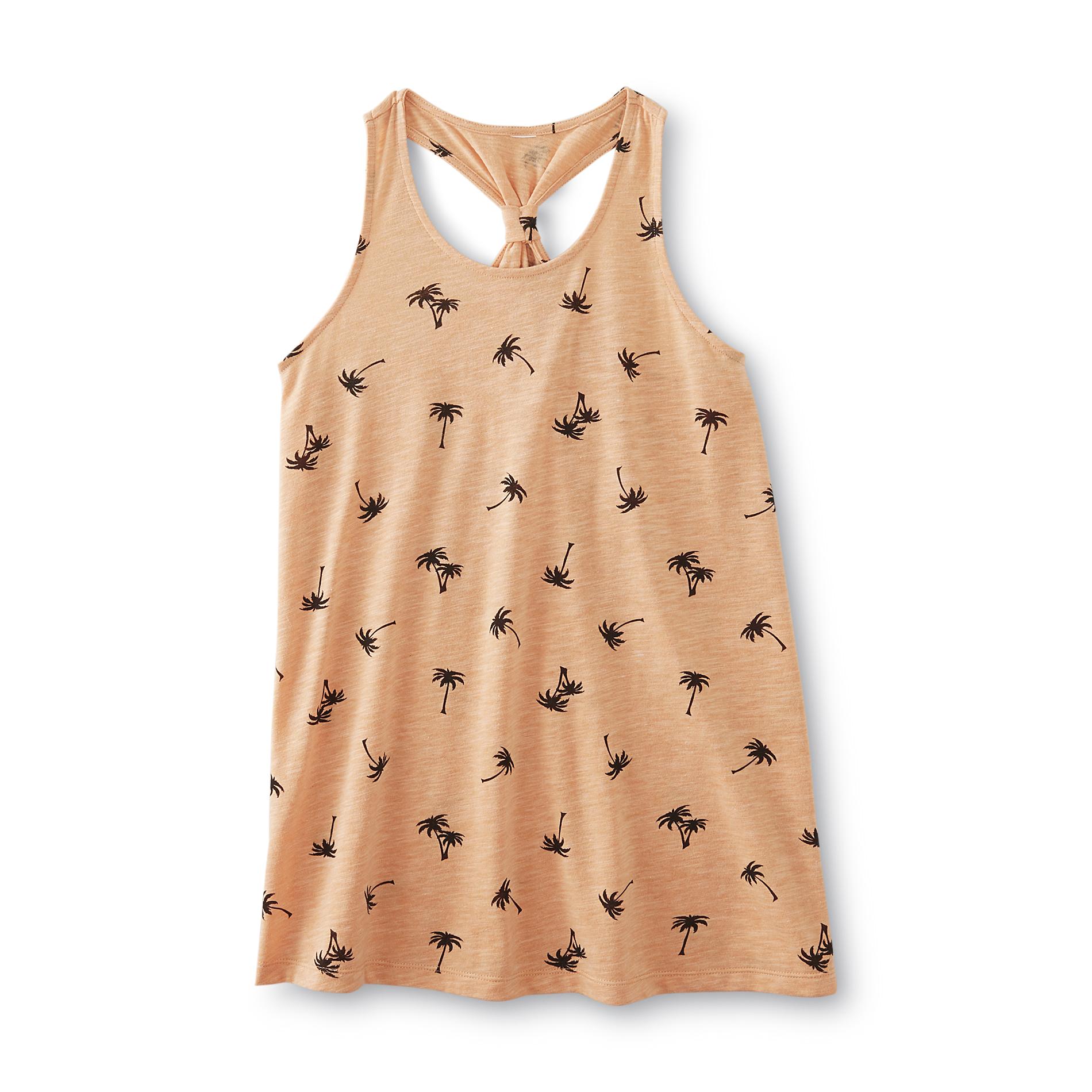 Joe Boxer Girl's Racerback Tank Top Palm Tree Sears