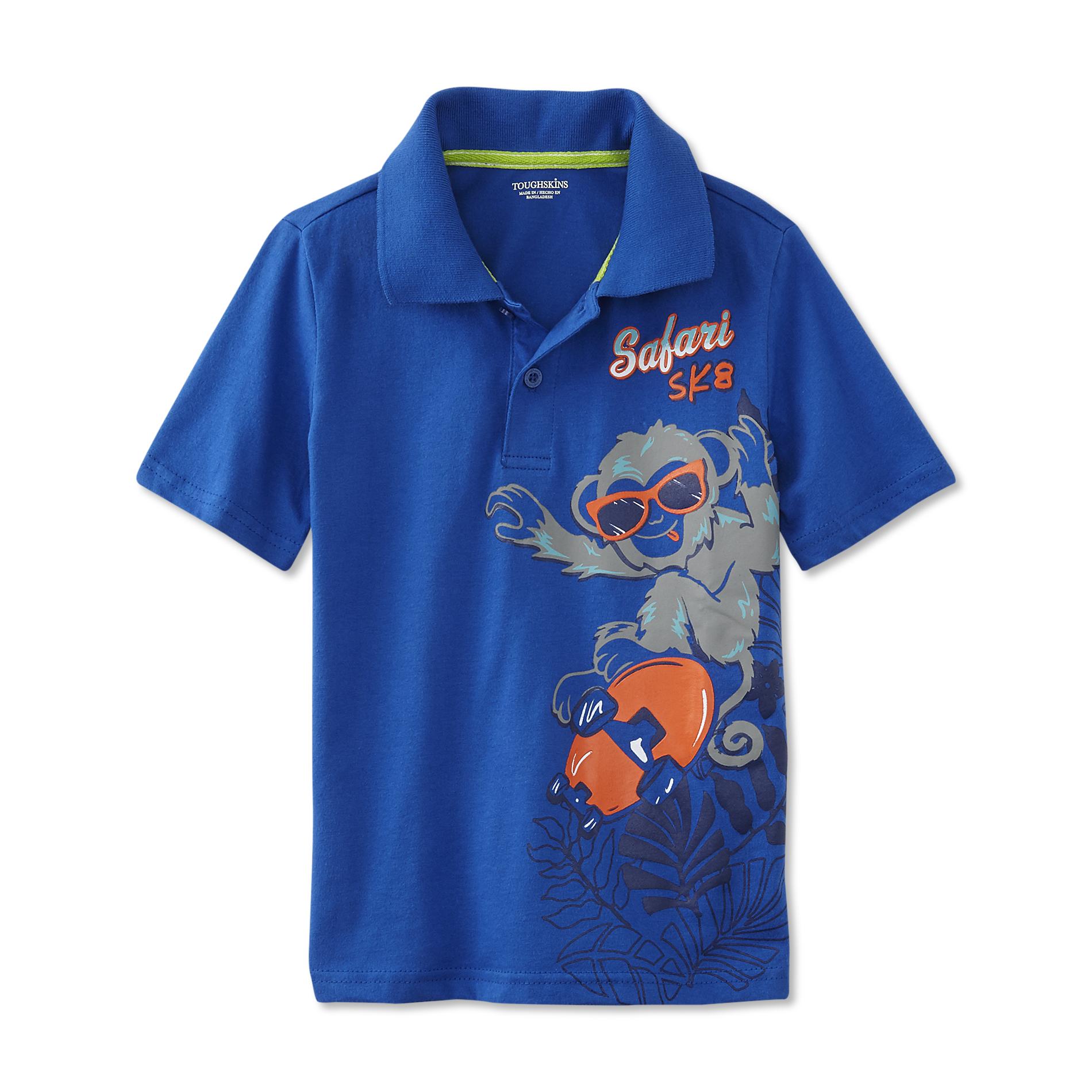 Boy's Polo Shirt - Safari Sk8