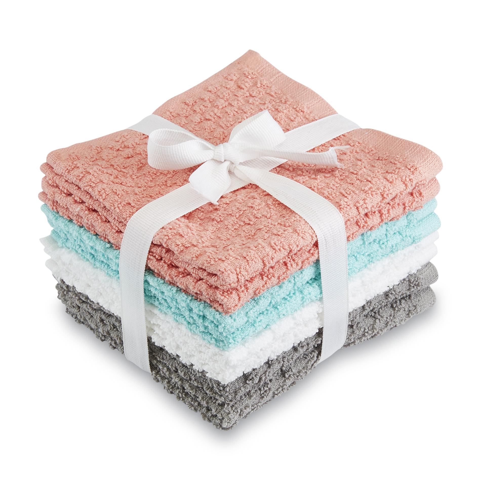 Essential Home 8Pack Terry Cloth Washcloths Shop Your Way Online
