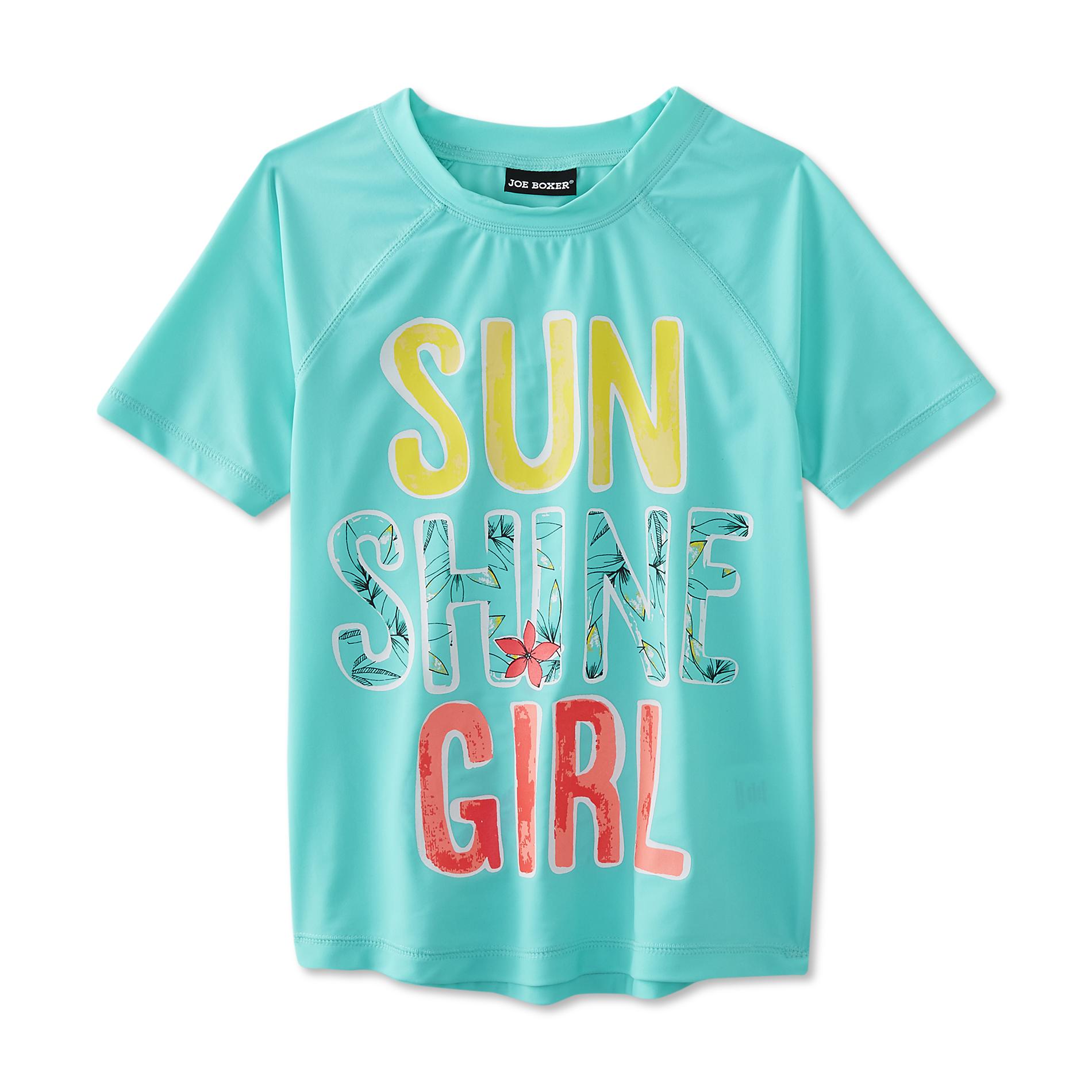 Girl's Swim Rashguard - Sunshine Girl