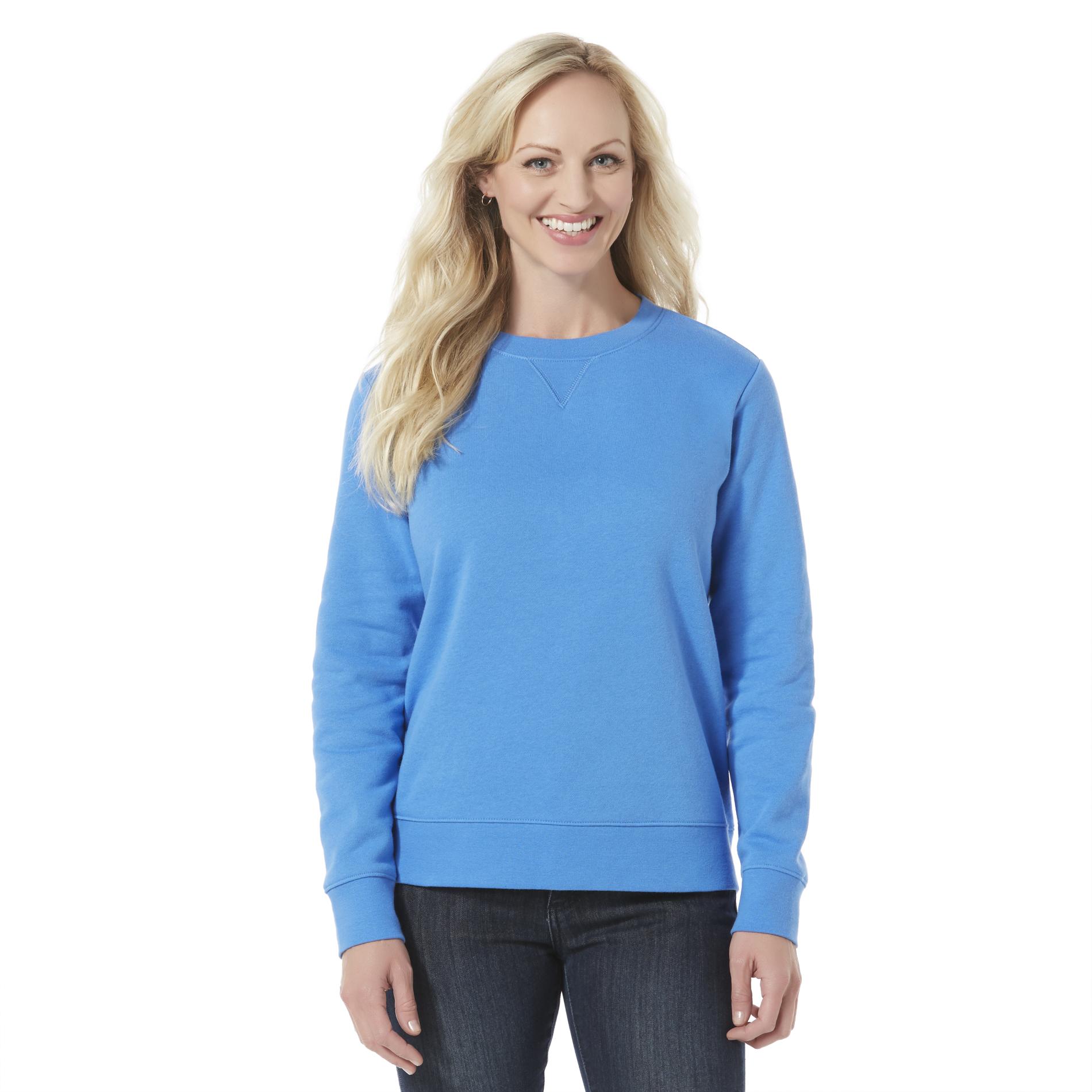 Laura Scott Petite's Fleece Sweatshirt - Sears
