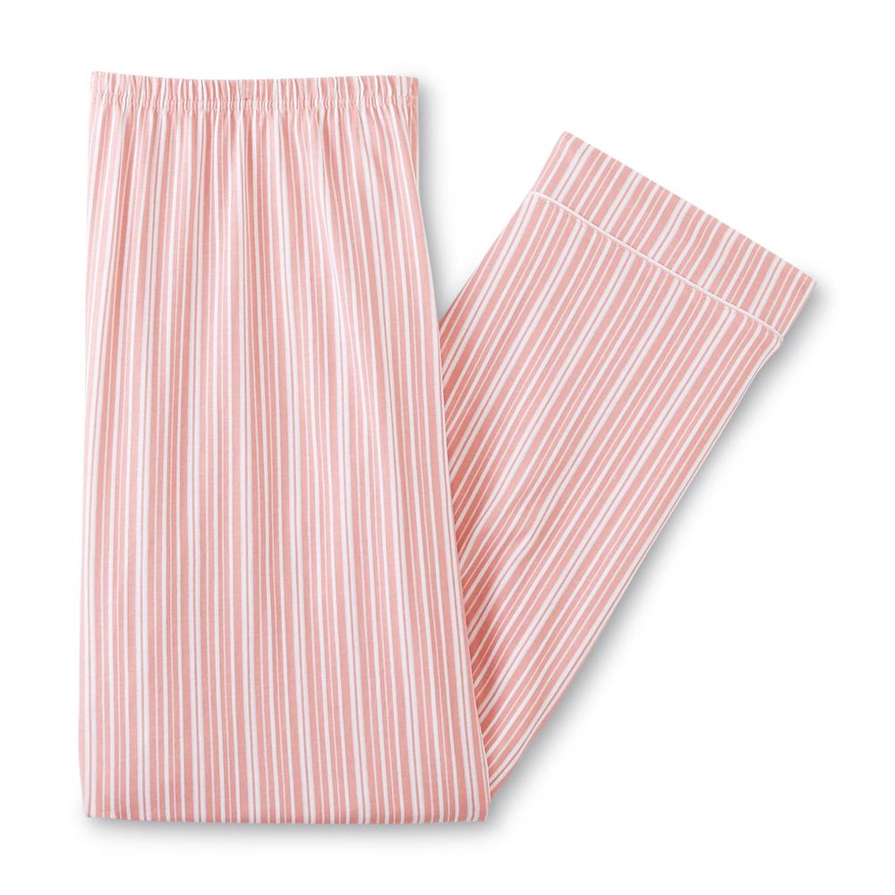 Women's Plus Pajama Shirt & Pants - Striped