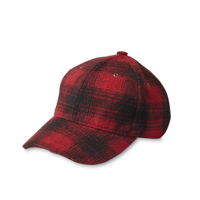 Men's Flannel Baseball Cap Plaid