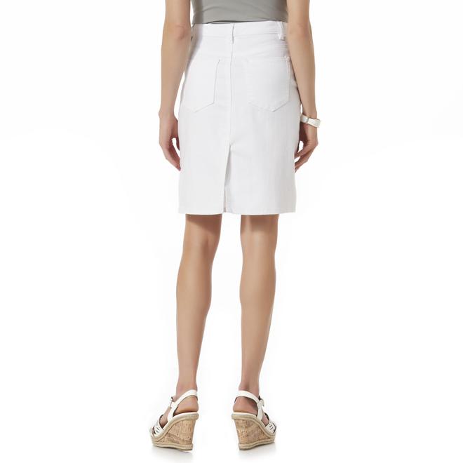 Jaclyn Smith Women's Denim Skirt Kmart