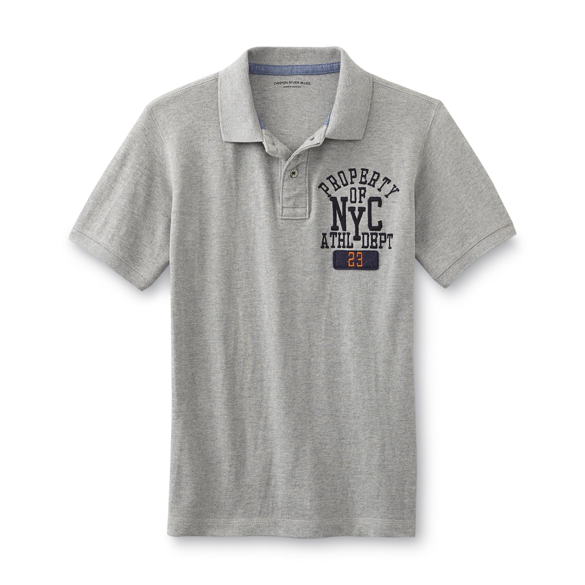 Boy's Graphic Polo Shirt