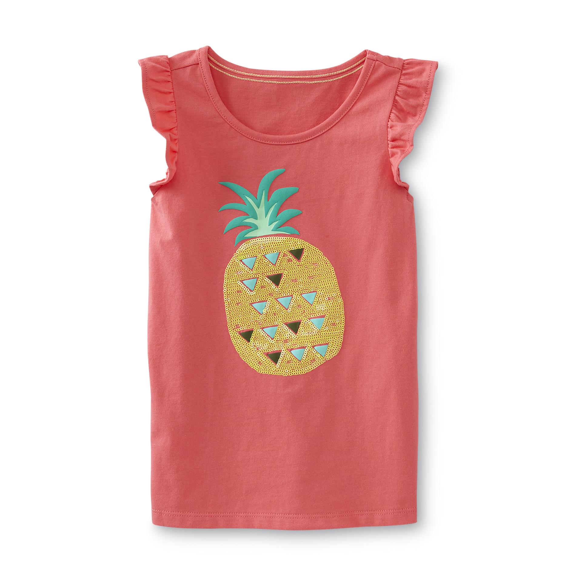 Girl's Tank Top - Pineapple