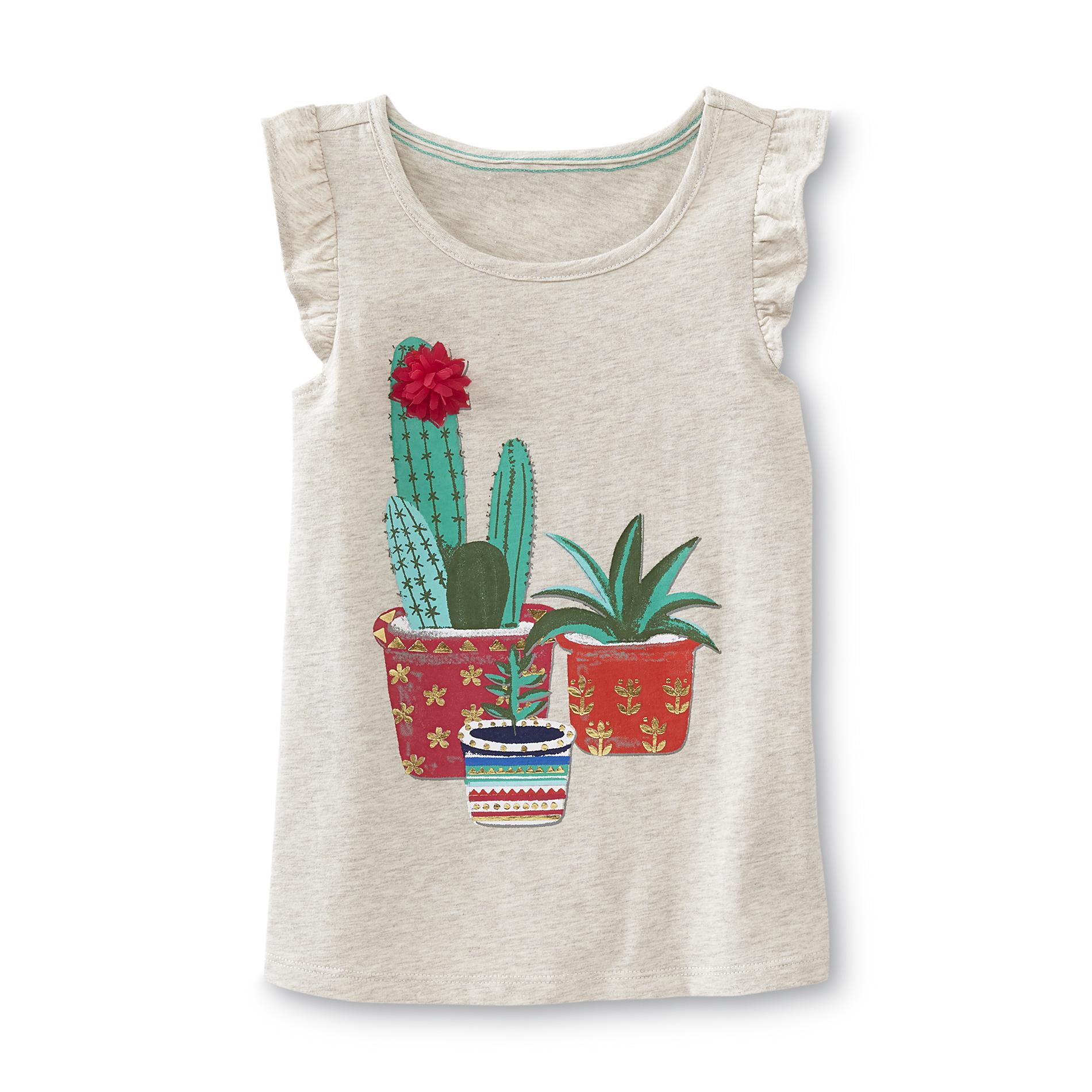 Girl's Tank Top - Cacti