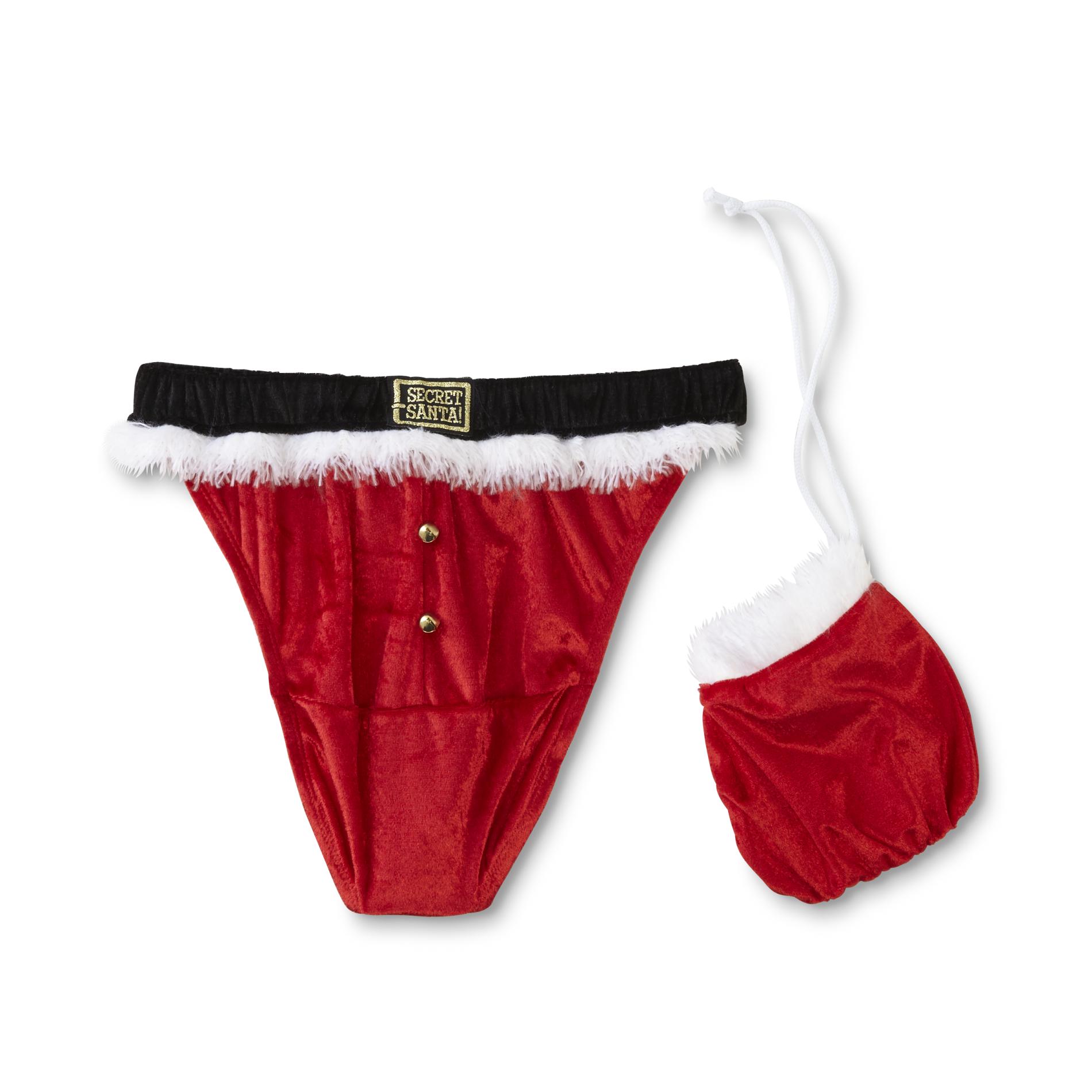 Joe Boxer Men's Santa Claus Thong Underwear & Gift Bag Shop Your Way
