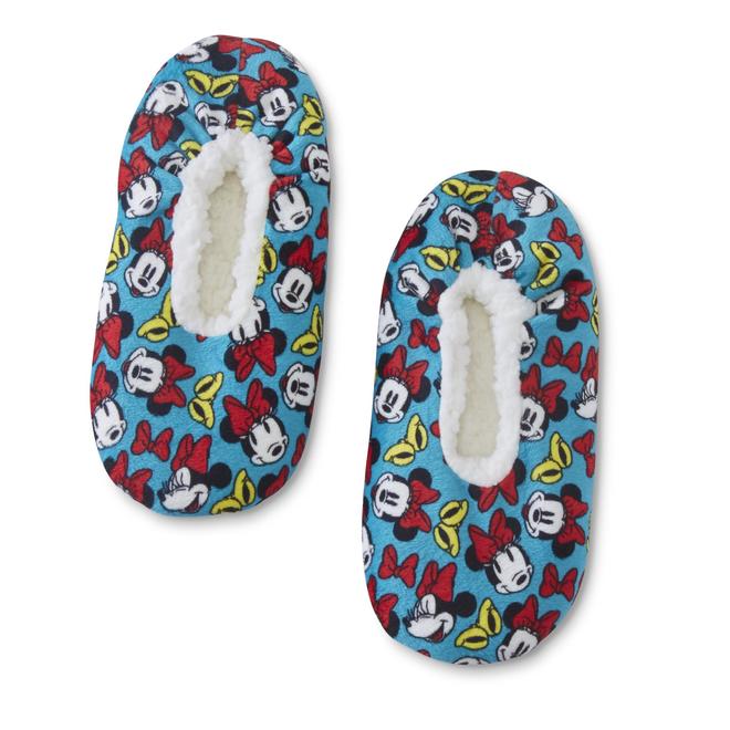 Disney Minnie Mouse Women's Slipper Socks