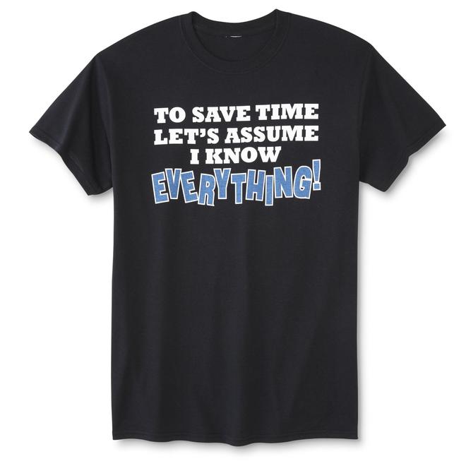 Men's Graphic TShirt KnowItAll
