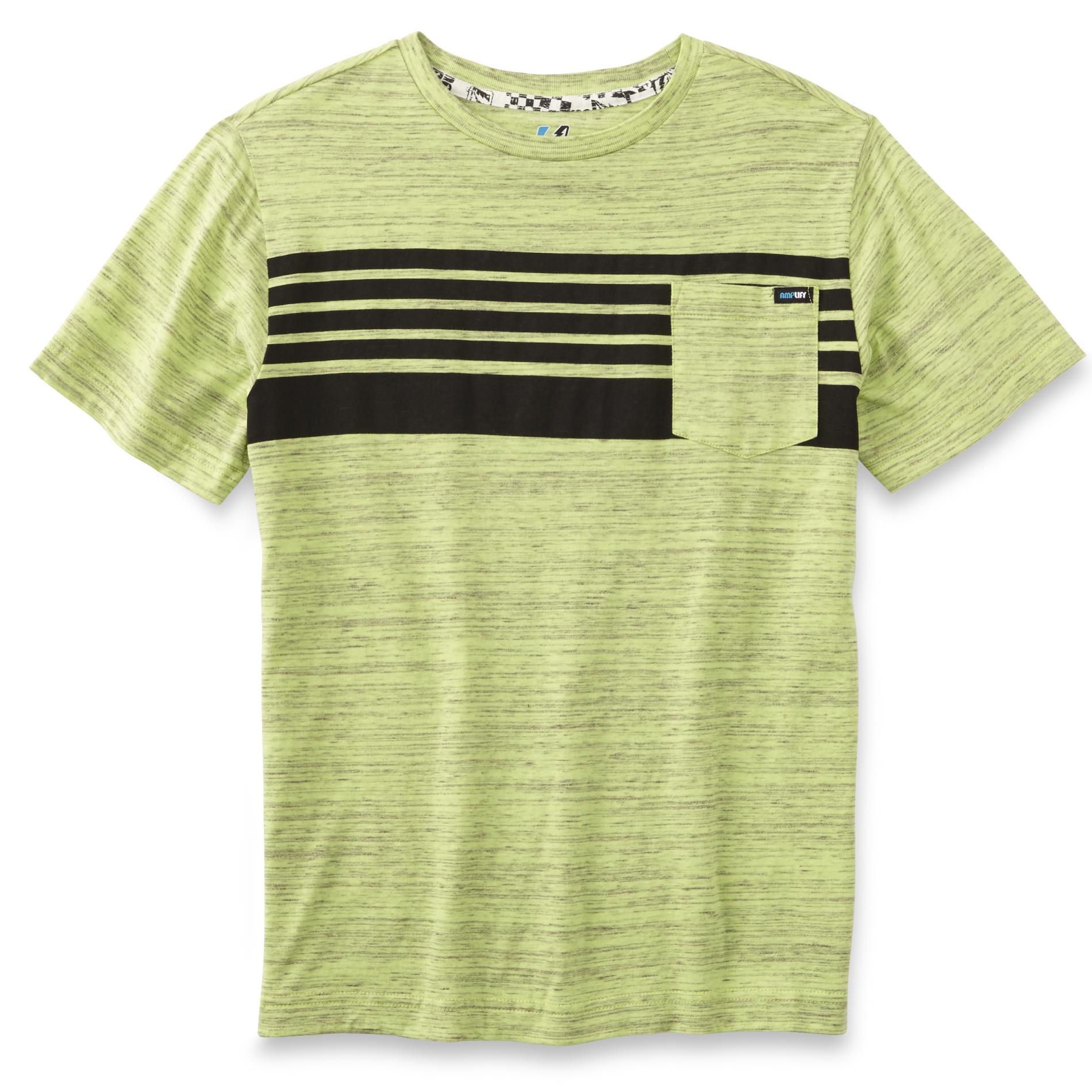 Boy's Pocket T-Shirt - Space Dyed