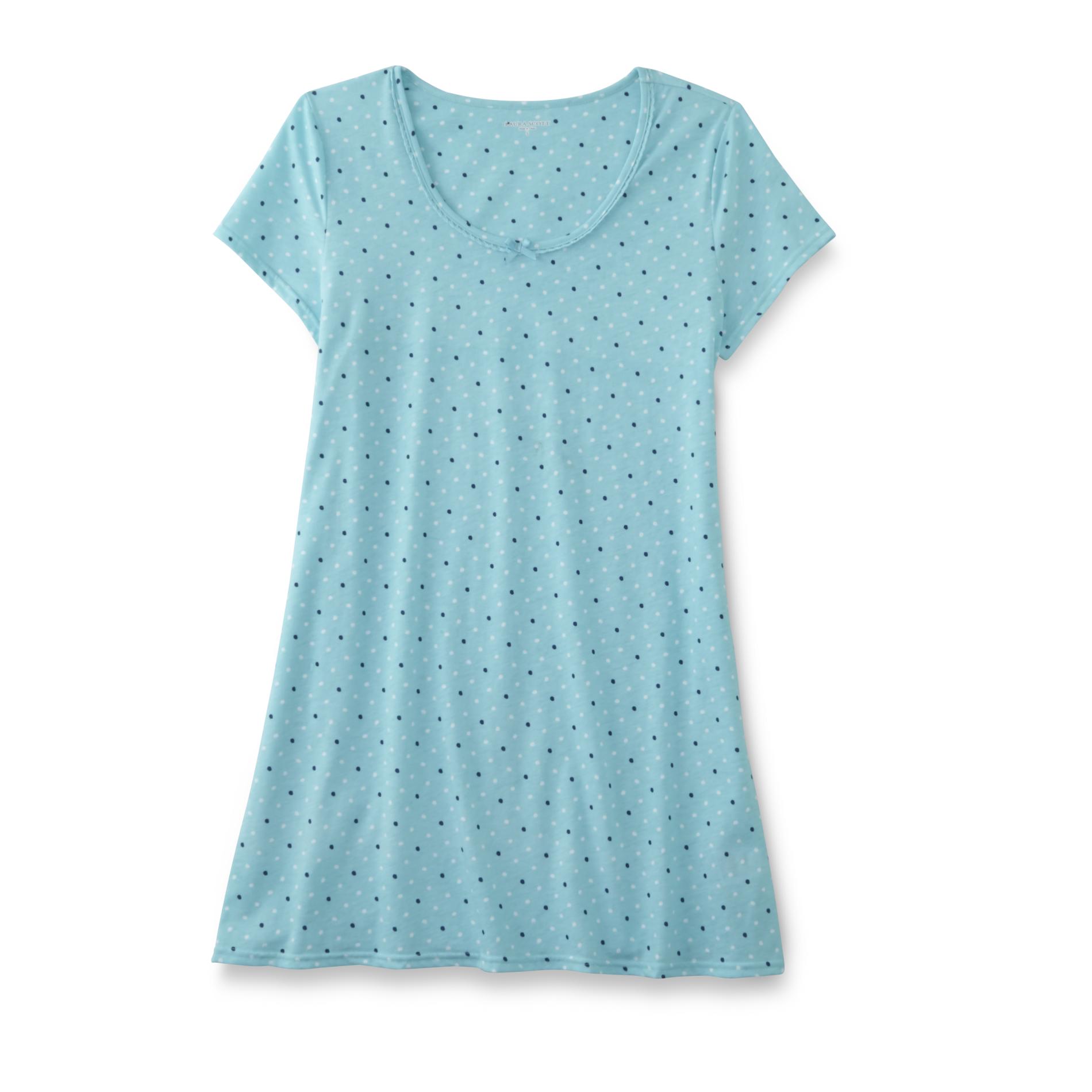 Women's Sleep Shirt - Polka Dot