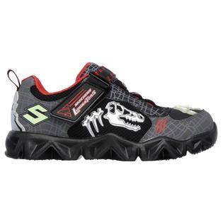 skechers extinct gray boy light athletic shoe zoom