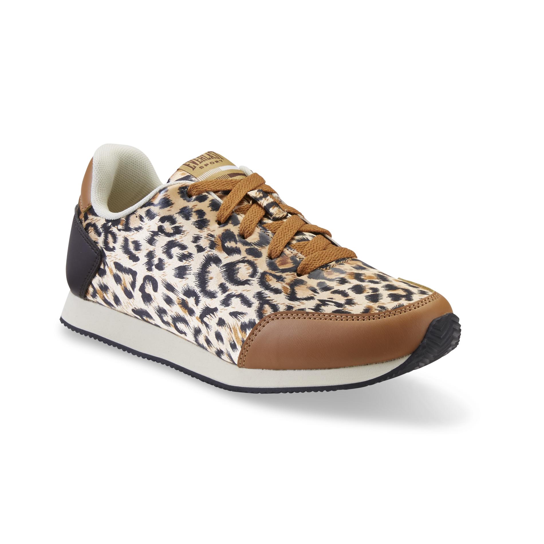Everlast® Sport Women's Eve Brooklyn Tan/Leopard Print Athletic Shoe