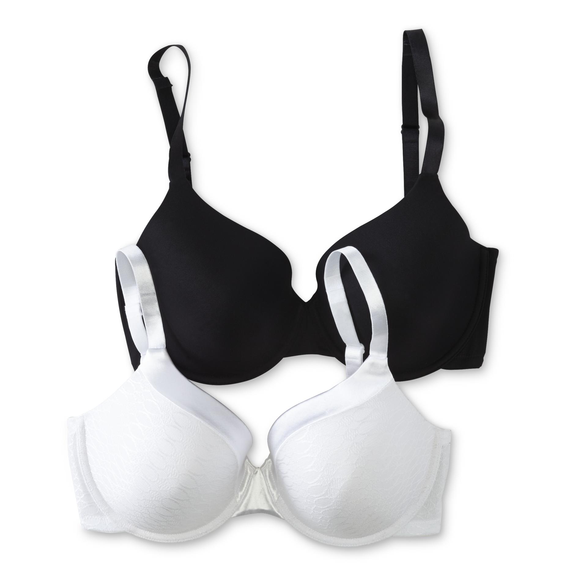 Maidenform Women's 2Pack Extra Coverage Underwire Bras 6031