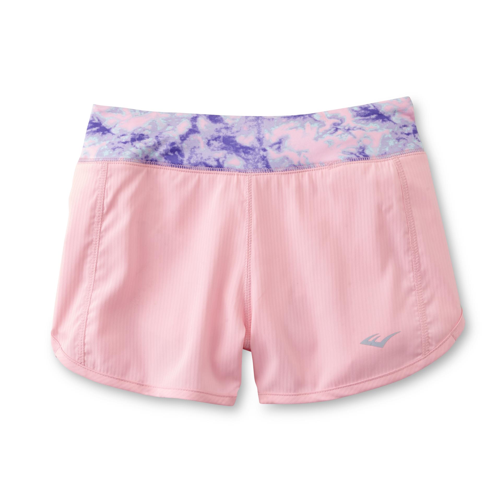 Girl's Running Shorts - Tie-Dyed