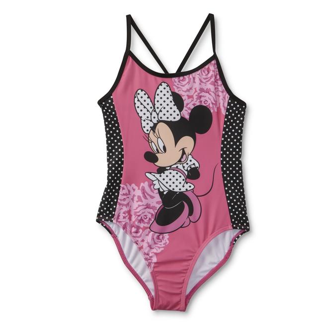 Disney Minnie Mouse Girl's OnePiece Swimsuit Kmart