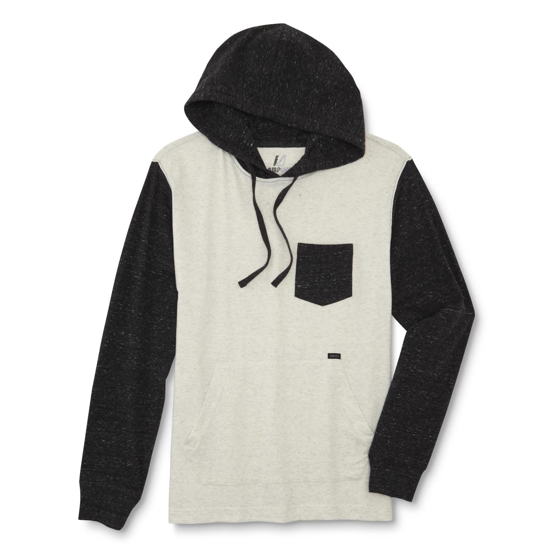 Young Men's Jersey Knit Hoodie - Colorblock