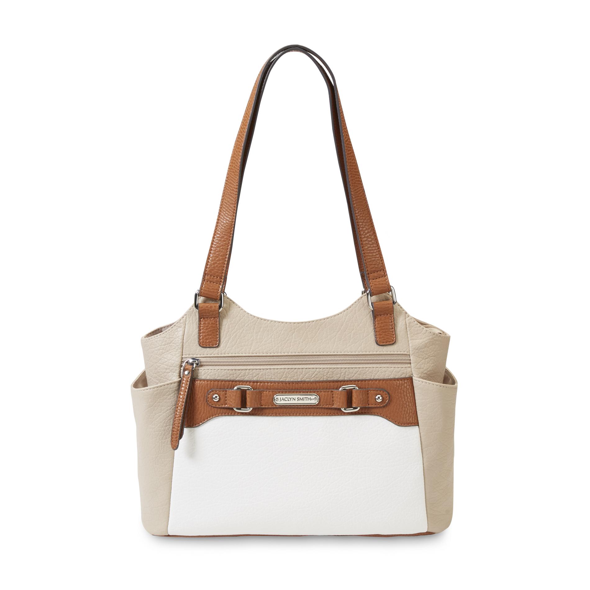 Side Pockets Shoulder Handbag