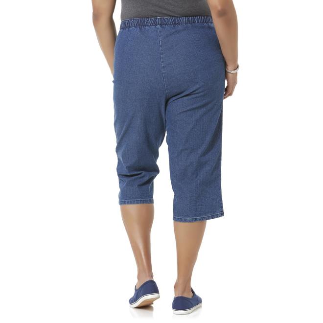 denim capris for women