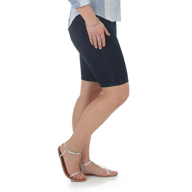 Rider Women's Stretch Fit Denim Bermuda Shorts Kmart