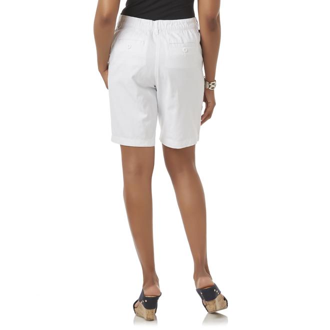 Basic Editions Women's Bermuda Shorts Kmart