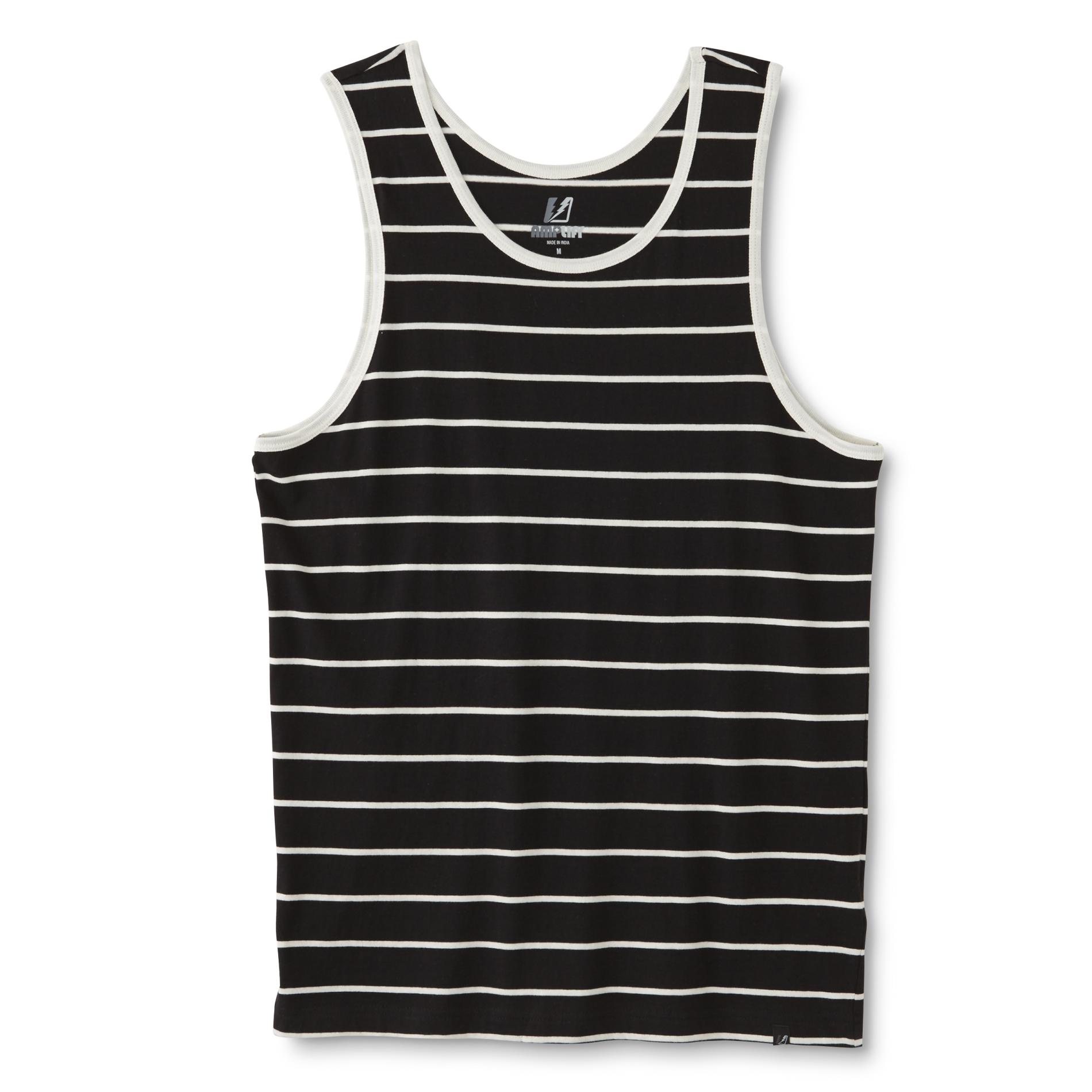 Young Men's Muscle T-Shirt - Striped