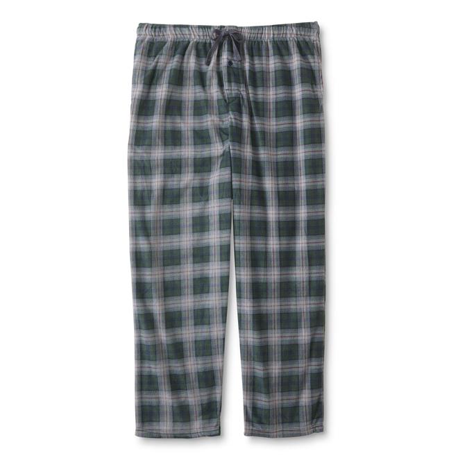 Big Joe Boxe : Joe Boxer Men's Big & Tall Microfleece Pajama Pants - Plaid