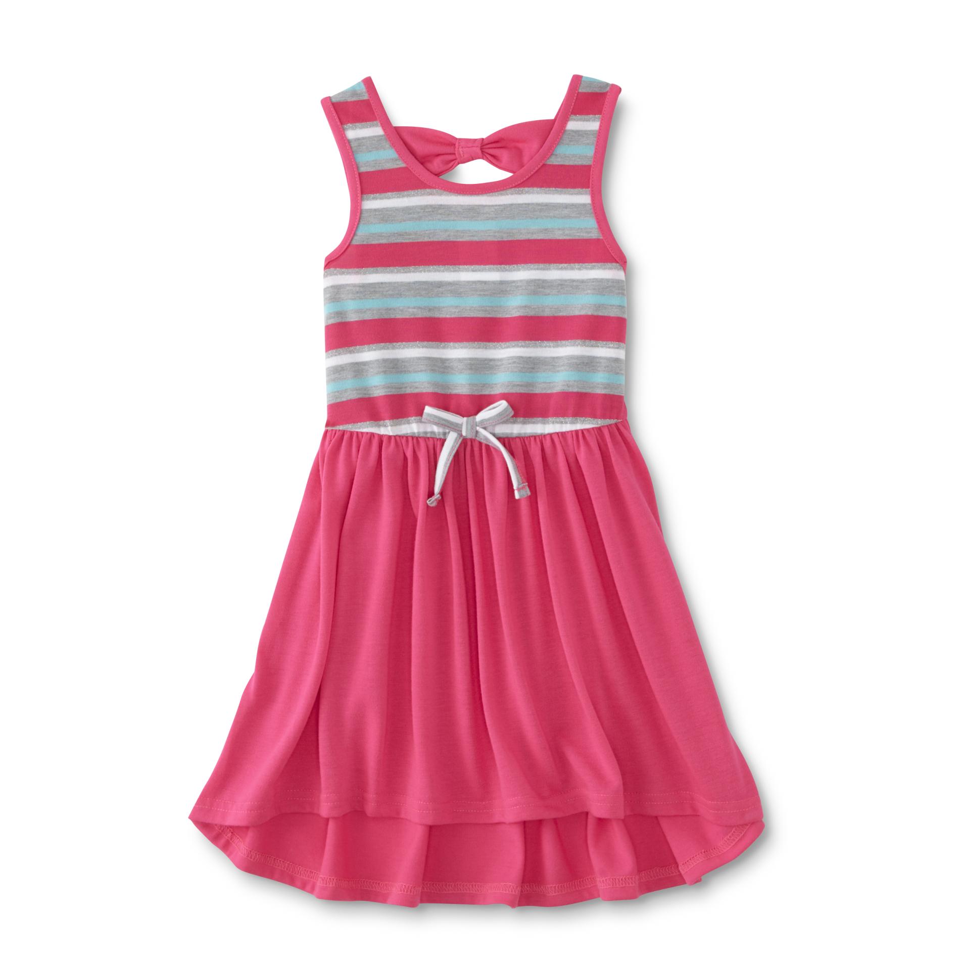 WonderKids Infant & Toddler Girl's Sleeveless Dress Striped Kmart