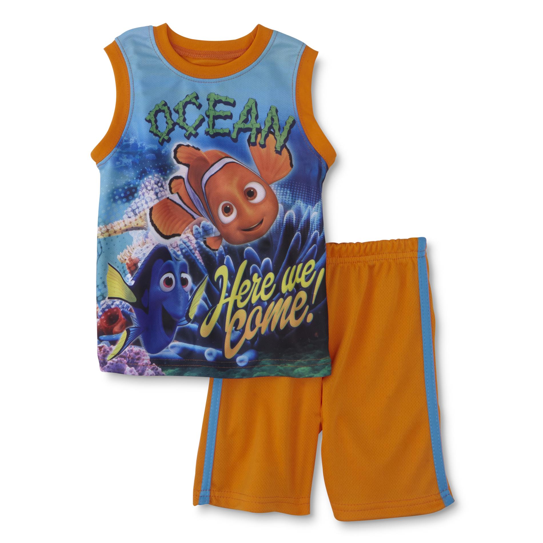 Disney Baby Finding Nemo Infant & Toddler Boy's Athletic Tank Top
