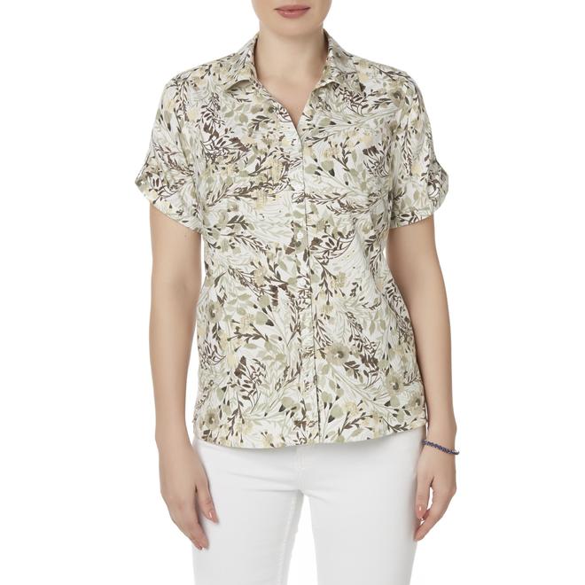 Erika Women's Camp Shirt Floral