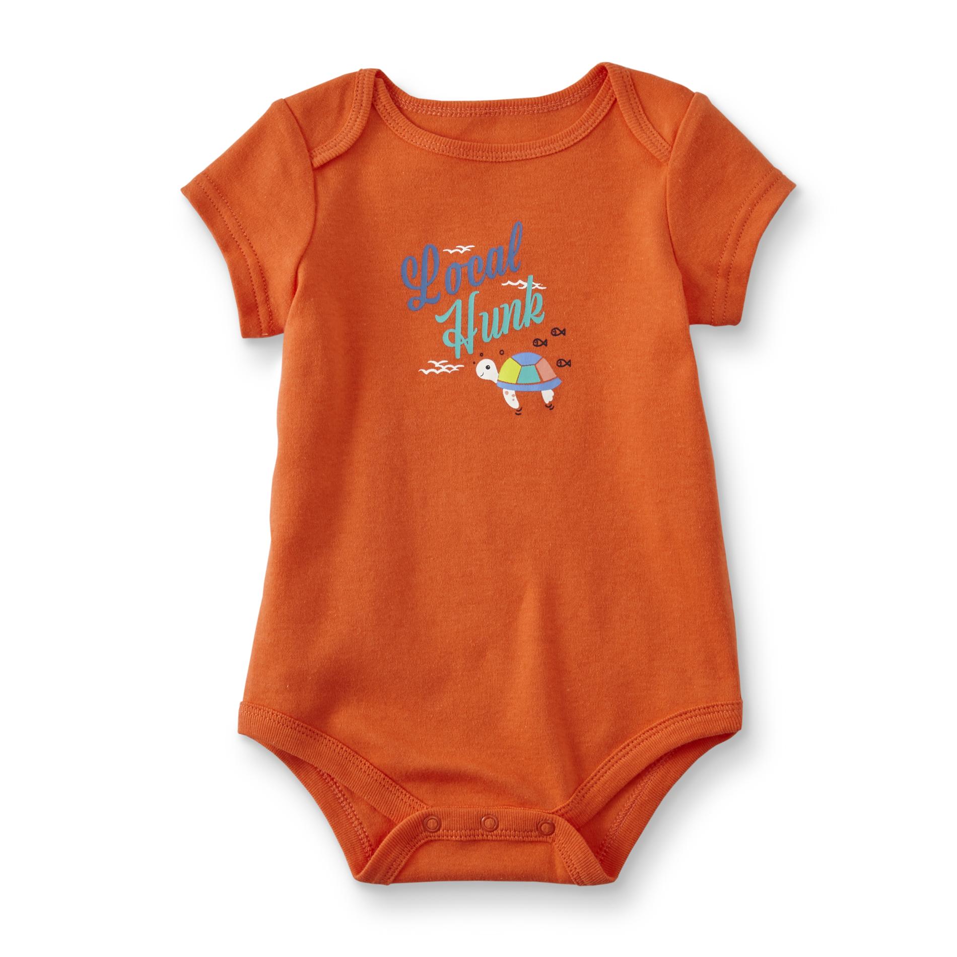 Little Wonders Infant Boys' Bodysuit - Local Hunk, Size: 3-6 Months, Nasturtium Little Wonders Infant Boys' Bodysuit - Local Hunk, Size: 3-6 Months, Nasturtium