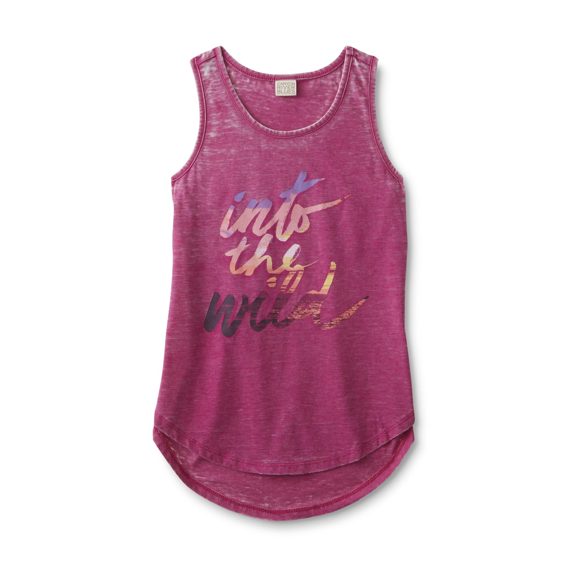 Girl's Graphic Tank Top - Into the Wild