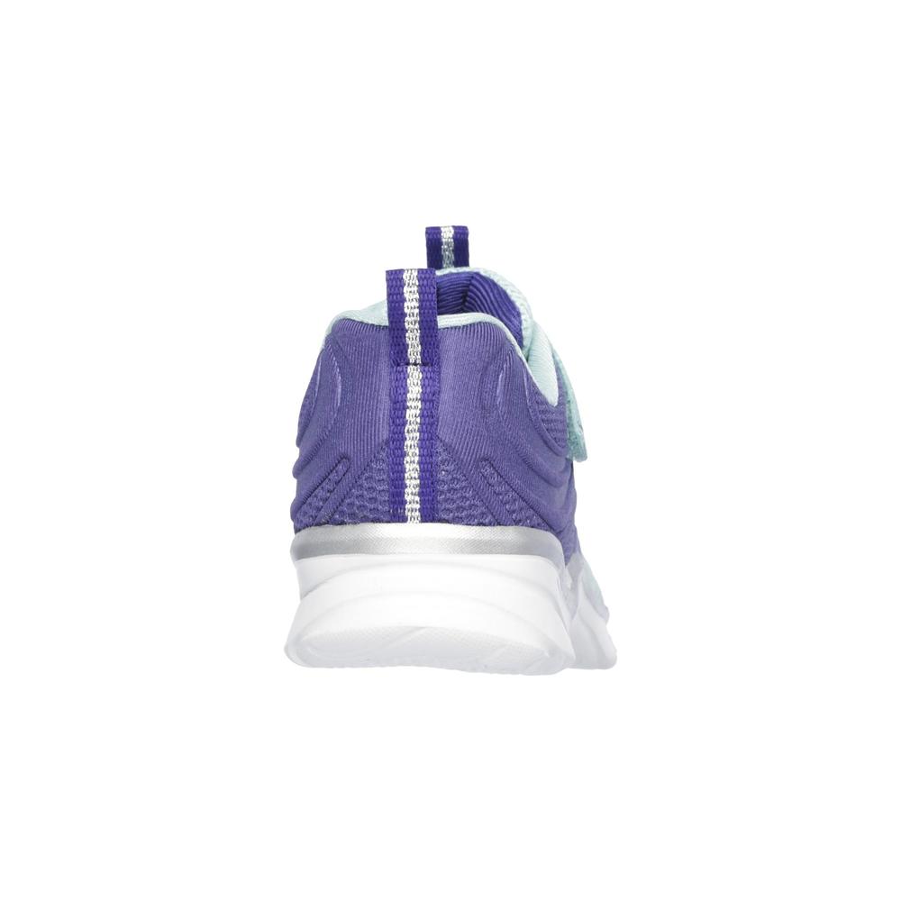 Skechers Girl's Swirly Girl Shine Vibe Blue/Purple Athletic Shoe