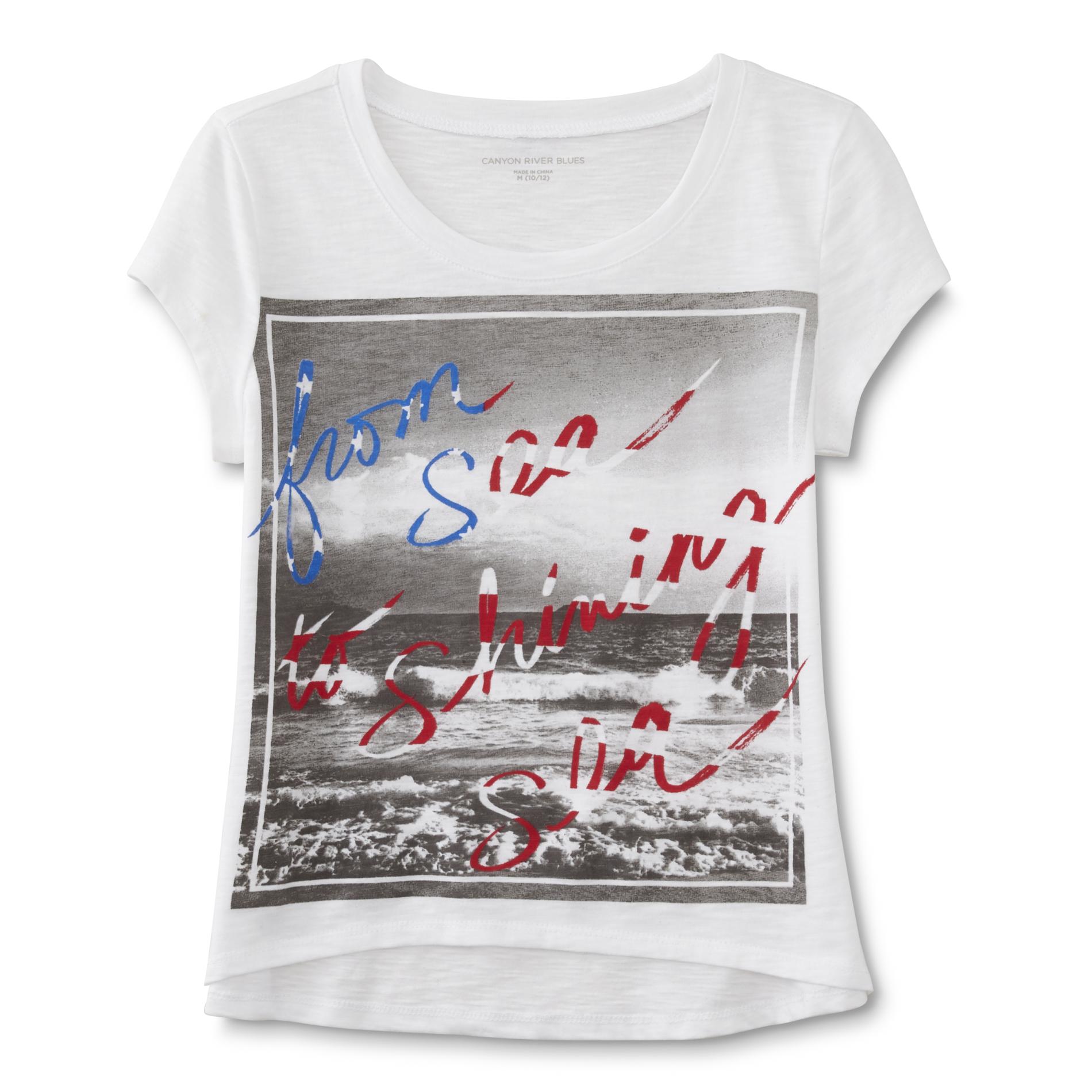 Girl's Graphic T-Shirt - Sea to Shining Sea