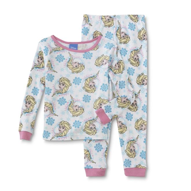 Disney Frozen Toddler Girl's 2Pairs Pajamas Elsa