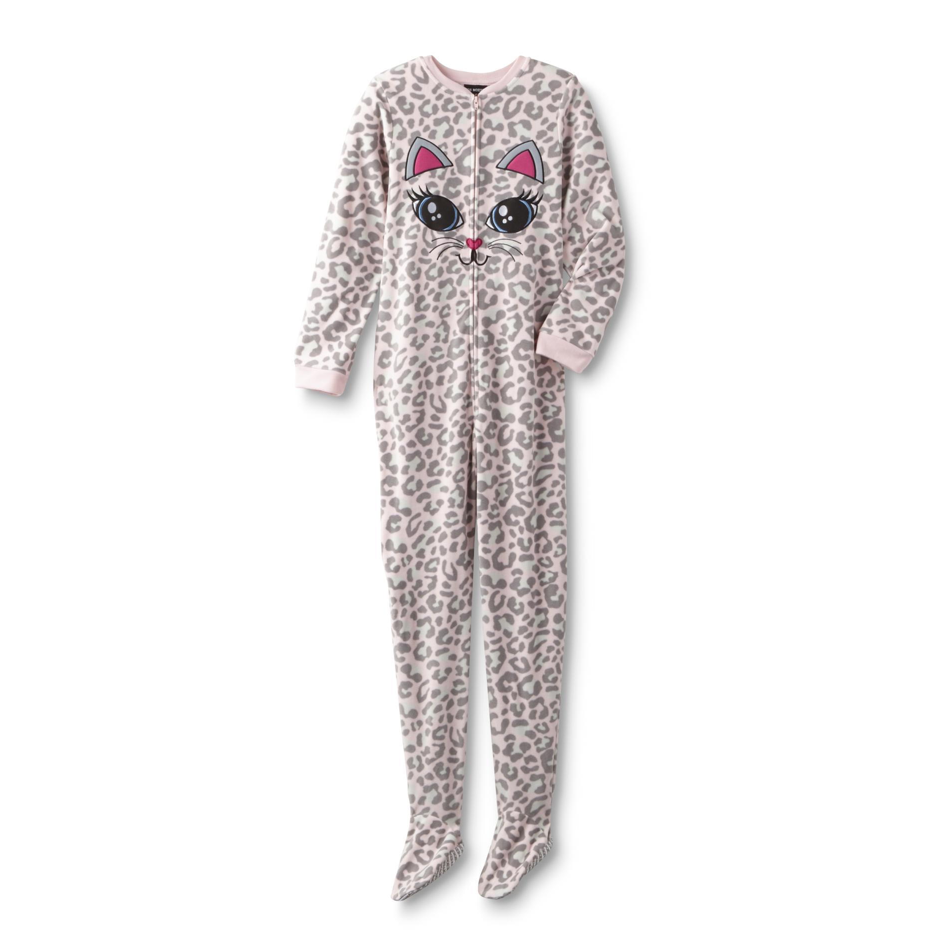Girls Leopard Print Pajama